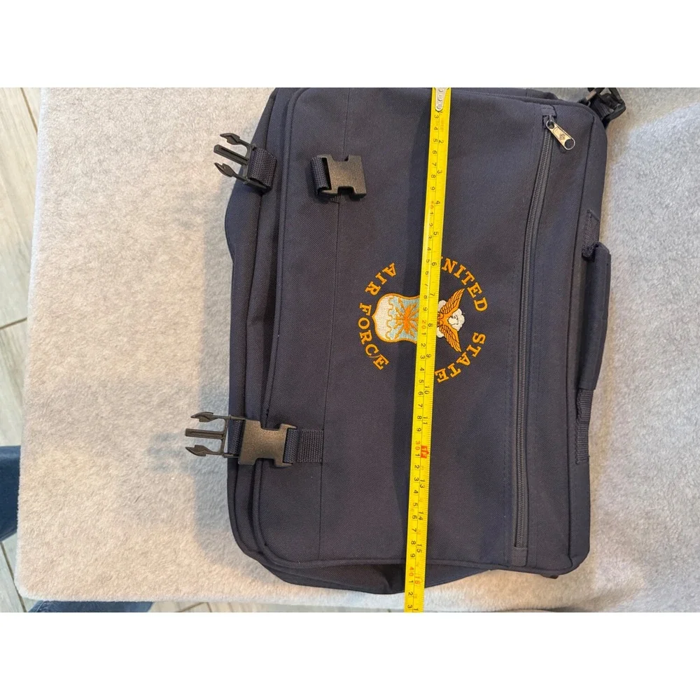 US Air Force Messenger Bag Navy Blue Tactical Briefcase Shoulder Laptop Bag USAF